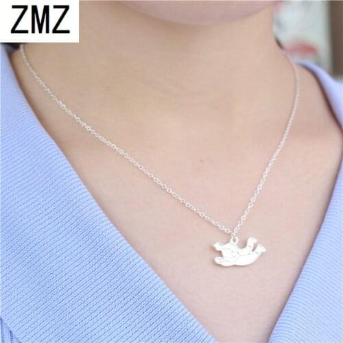 ZMZ 2019 30pcs Europe/US fashion cute The astronauts pendant geometry necklace gift for mom/girlfriend party jewelry