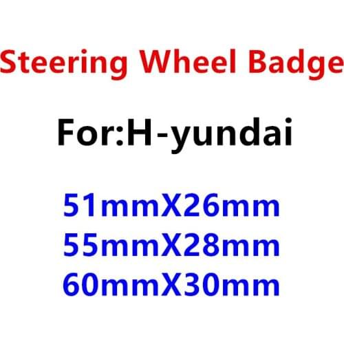 1pcs 3D metal car Steering Wheel Badge Emblem steer wheel sticker Styling for Japanese civic fit jazz
