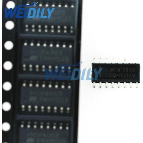 10PCS/Lot CD4052 HEF4052 cd4052 hef4052 CD4052BE 4052 SMD Chip SOP-16 Wholesale
