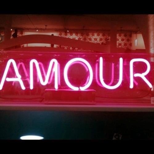 14“ Amour Acrylic Custom Neon Light Lamp Sign Beer Bar Handmade Real Glass Decorate Home Wall Room Windows Tube Artwork