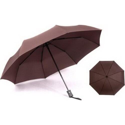 170364/Reinforced sun umbrella/Folding Umbrella Rain Women/men Automatic Sun Umbrellas Anti UV Sunscreen Beach Parasol