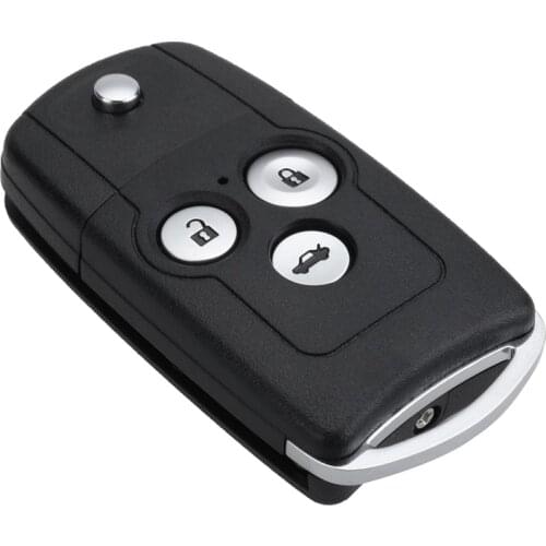 3 Buttons Car Remote Flip Key Fob Case Shell Upgrade For Honda For Civic for Accord Jazz CRV Car Key Fob Remote Control