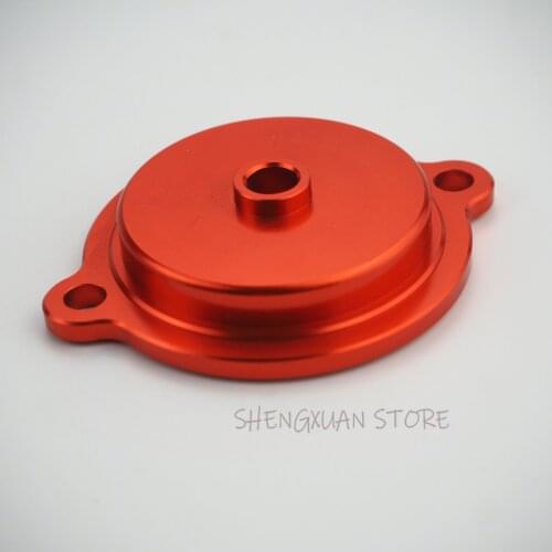 CNC Aluminum Engine Oil Filter Cover Cap For KTM DUKE 200 390 690 690 SMC/R RC200 390 Motorcycle Accessories