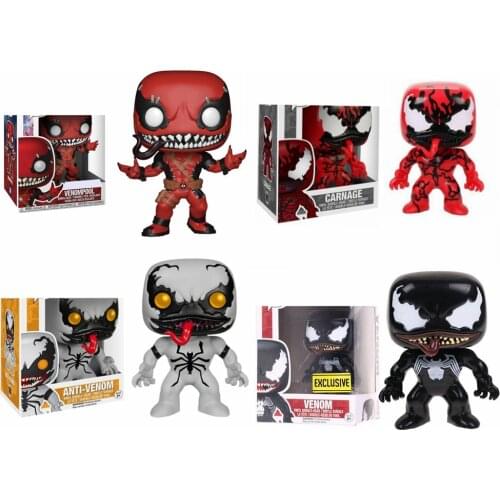 NEW Arrival Venom #82 Model Venompool #300 Abti-Venom #100 Carnage #99 Collectible Action Figure Toys For Children Gifts
