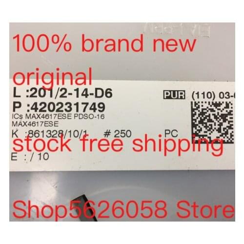 MAX4617ESE SOP16 SOP 100% brand new in stock 10PCS/LOT
