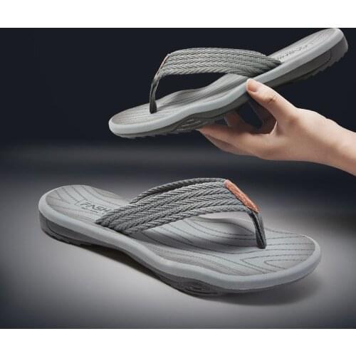 Size 47 Man Flip Flops Beach Slippers Men Casual Shoes Mens Slippers Outdoor Fashion Shoes for Men Casual Flat Slippers Boys New