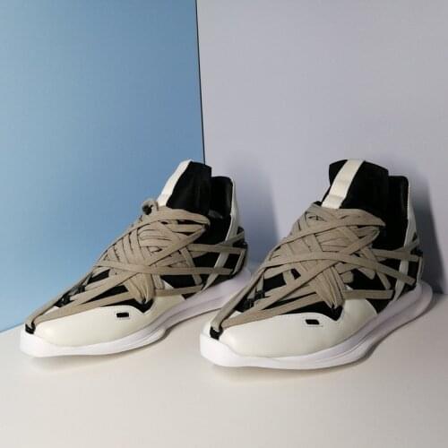 Genuine Leather Shoes For Men 2021 Spring Male Fashion Casual Sneaker 17#20/10D50