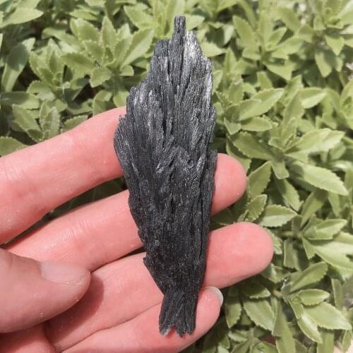 Natural Crystals Quartz Black Swallow-Tailed Tourmaline Energy Reiki Stones Specimen Aquarium Decoration Accessories Gemstone