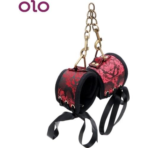 OLO Flirt Sexual Handcuffs SM Bondage Bundling Sex Toys For Woman Adult Games Cosplay Chastity