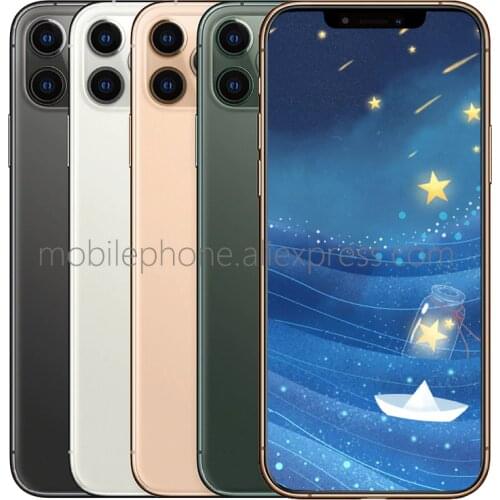 Notch Screen Android Big Screen 6.5" inch metal body 11Pro Smartphone Unlocked Smart Mobile Cell Phone Google Play Free Gift