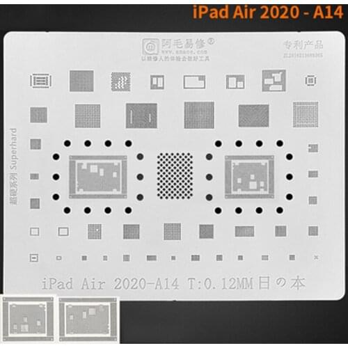 For iPad Air2020/A14CPU/ stencil/template A2228 A2230 template motherboard chip stencil