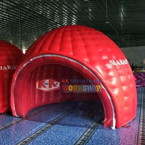 Custom Advertising air dome inflatable tent,Music show stage inflatable igloo tent
