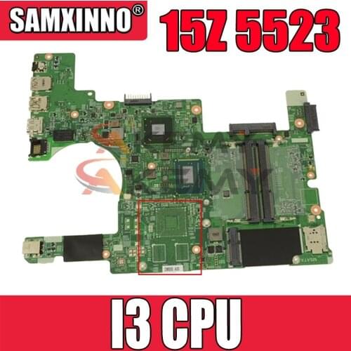 100% new For Dell 15Z 5523 motherboard CN-0XGFGH 0XGFGH XGFGH 11307-1 with I3 CPU and tested ok