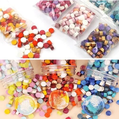 100pcs Sealing Wax Vintage Craft Stamp Envelope Wedding Invitation Sealing Wax DIY Handcrafts Sealing Wax Stamp Making Tools