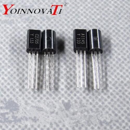 25pairs (25PCS A1145 + 25PS C2705 ) TO-92L 2SA1145 2SC2705 TO-92