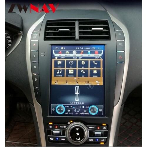 Android10 6G128G Tesla style octa core Car gps navigation For Lincoln MKC MKZ car audio radio stereo multimedia player head unit