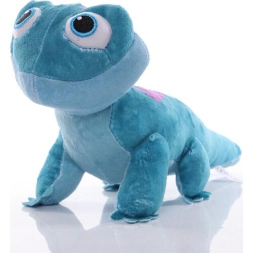 Disney Childrens Cartoon Plush Toys Frozen 2 elsa Olaf toys Bruni Figurine Chameleon boys girls Plush Toy