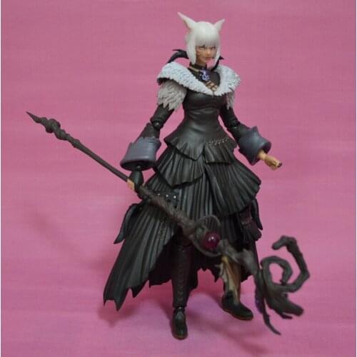 Japan Game Final Fantasy XIV Bring Art Yshtola Action Figure 14cm PVC original figure figurine moveable model toy doll