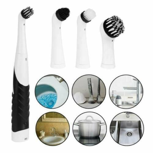Electric cleaning brush Ultrasonic Scrubber Kitchen utensils Bathroom shoe brush Sonic Scrubber Kitchen clean clothes pans clean