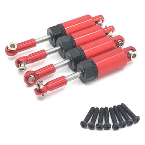 HS 1:18 18301 18302 18311 18312 18321 18322 RC Car spare parts metal upgraded hydraulic shock absorber