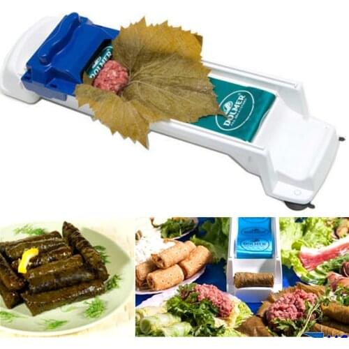 Useful Stuffed Grape & Vegetable Meat Rolling Tool Cabbage Leaf Rolling Dolmer Roller Machine Moedor De Carne