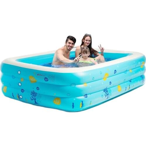 Free shipping ! Intime Child Swimming Pool Adult Baby Swimming Pool Baby Inflatable Swimming Pool Ultra-large Thickening