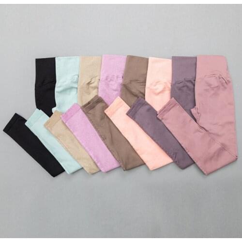 Yoga Pants New Vital Seamless Leggings High Waist Woman Fitness Sexy Push Up Gym Sport Leggings Slim Stretch Running Tights