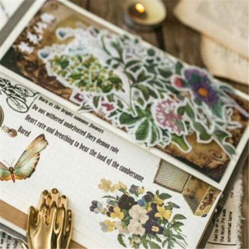 Scrapbooking Supplies Stickers Stationery Sticker Illustrated Handbook Decoration Washi Set Tape