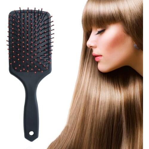 Taoye teemo New 1pc Profession black Anti-static Hair Brush Massage Comb Shower Wet Detangle Hair Brush Salon Hair Styling Tools