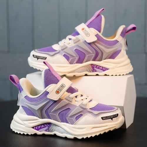 New Sneakers For Girls Autumn 2021 Tennis Shoes Childrens Outdoor Running Shoes Girls Baby Fashion Sports Shoes Kids Zapatillas