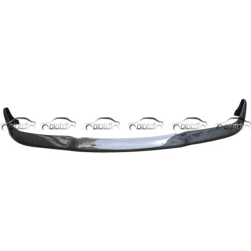 OLOTDI Auto Tuning MV Real Carbon Fiber Front Lip Bumper Spoiler Spitter For BMW E46 2 Door 1998-2004 M3 Car Styling