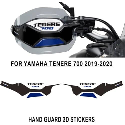 Motorcycle Original Handguard Hand guard Extended 3D Stickers For yamaha T700 XTZ 690 For YAMAHA TENERE 700 2019-2020 sticker
