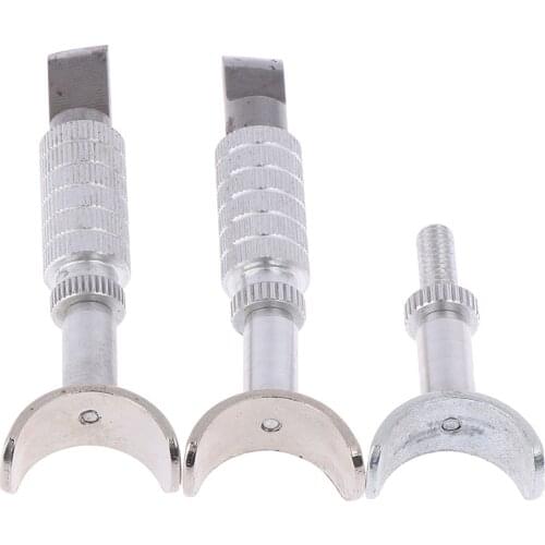 Useful Adjustable DIY Manual Rotary Tools Leather Carving Swivel Knife Blade Tools Set