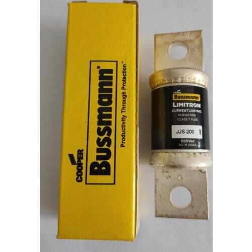 Fuses: JJS-200 200A 600V aR / JJS-110 JJS-125 JJS-150 JJS-175 600V aR JLLS200