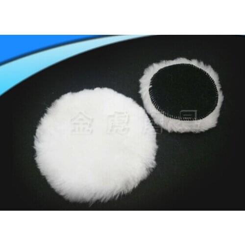 2pcs Since the sticky wool ball 100 mm 4"wool polishing wheel pads Polishing wool ball wool gear train rope