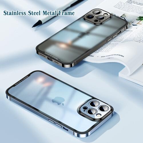 SuoJaRu Metal Phone Cases