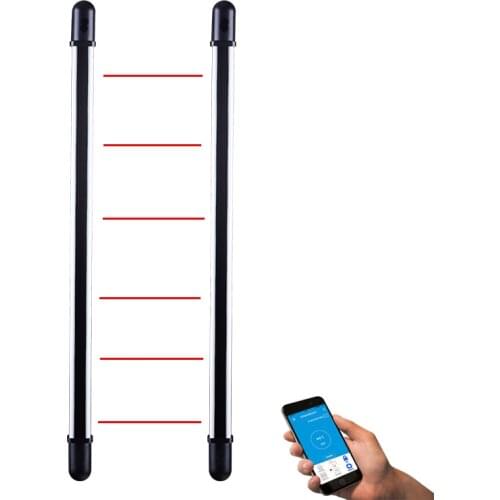 Waterproof 6 beams wireless 433MHz Infrared Grating detector barrier fence Sensor alarm for GSM WiFi home alarm system