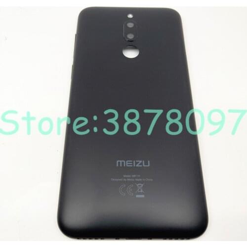 For Meizu M6T Meilan 6T Battery Door Back Cover Housing Case With Camera Lens With Power Volume Buttons