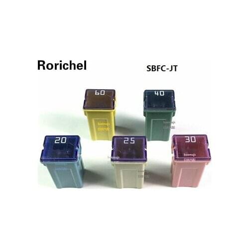 Rorichel 1pc car fuse 20A/25A/30A/40A/60A for old honda Accord FIT Odyssey Civic H6 M63 Paladin Lancer LaCrosse