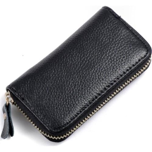 100% Genuine Leather Key box Unisex Key Wallet Multifunction Keys Organizer Fashion Men Car Key Holders Ladies Smart Housekeeper