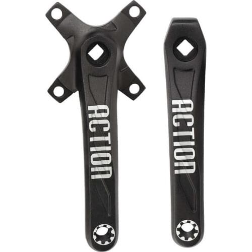 2Pcs 104BCD MTB Bike Crankset Aluminium Alloy Left and Right Mountain Bicycle Crank 170mm Cycling Accessories