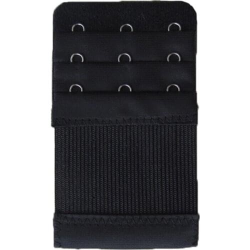 3 Hooks 3 Rows Women Ajustable Bra Extender Strap Buckle Useful Bra Clasp Hook Extenders Accessories