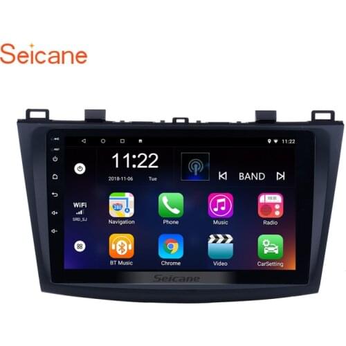 Clearance Seicane Android 7.1 9 Inch GPS Car Radio For 2009 2010 2011 2012 MAZDA 3 Multimedia Player Head Unit With Mirror Link