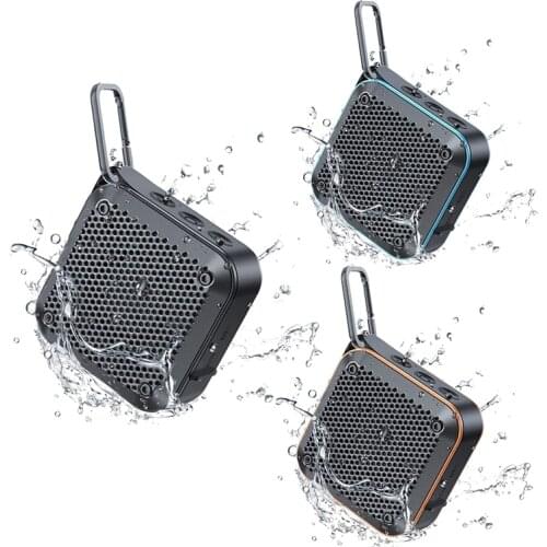 Bluetooth Speaker, Portable Wireless Speaker Mini Waterproof Speaker with 3D Stereo Bass Sound, 12 Hour Playtime