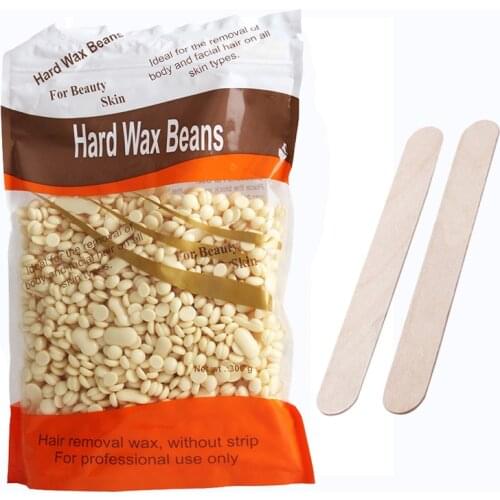 Brazilian Hard Wax Beans 300g/Bag Sex Shaving Natural Permanent Hair Removal Creme De Cabelo Creamy Flavor For Body Face Legs