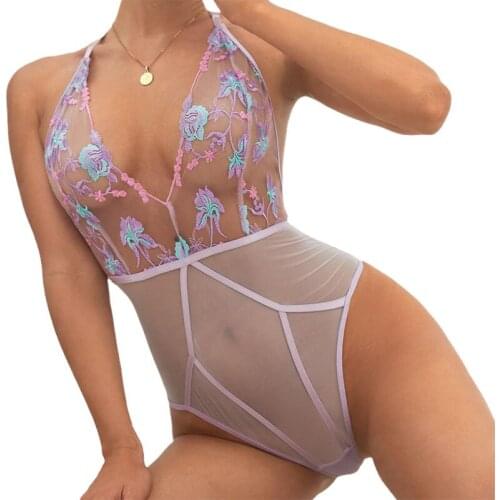 Bustier Top Steampunk Langerie Sexy Jumpsuit Corset Bustier Top Gothic Embroidery Floral WOMEN Bustiers & Corsets