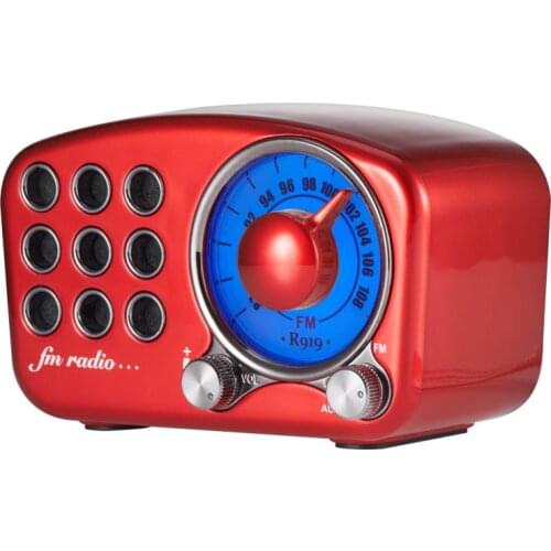 REDAMIGO Digital FM Radio fm bluetooth Speaker mini linternet radio portable fm Radio TF card speaker RADR919