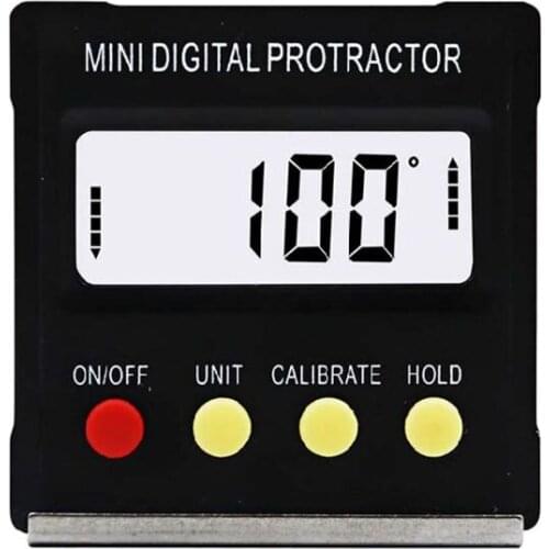 Mini Electronic Digital Display Magnetic Digital Inclinometer Protractor Slope Level Measuring Instrument