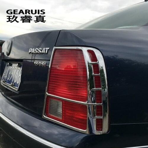 Car styling For Volkswagen vw passat b5 front Car fog lamps cover grille slats Auto Rear fog lights cover decoration Accessories