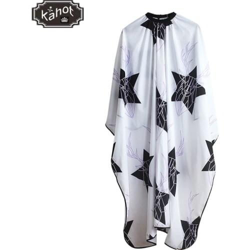 Salon Professional Hair Styling Cape Deer Head Pattern Barber Hair Treatments Hair Cutting Coloring Hairdressing Cape Apron